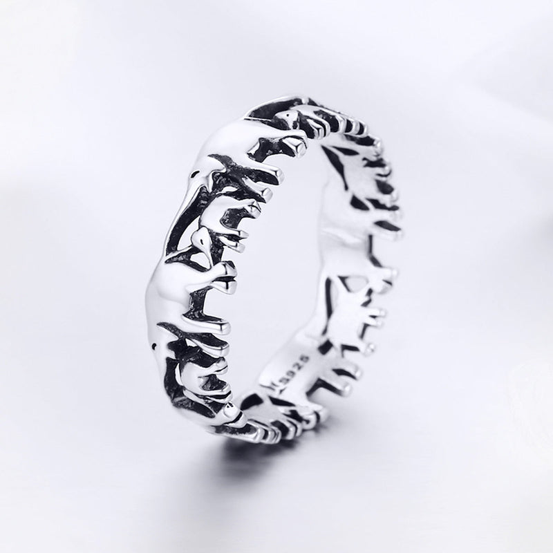 Bids.com 925 Sterling Silver Ring Size 6 for Women Rings