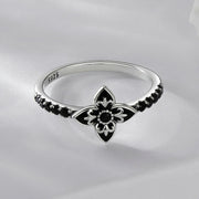 Bids.com 925 Sterling Silver Enamel 0.9x1.0cm Pendant Rings for Women Rings