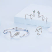Bids.com 925 Sterling Silver Pavé Setting CZ Oxidized Silver Ring for Women Rings