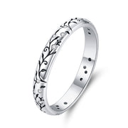 Bids.com 925 Sterling Silver Ring - Size 6.0 - Stylish Minimalist Design for Women Rings