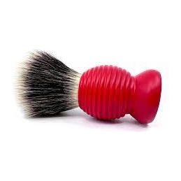 Alpha Brush & Shaving Co. Classic Deep Coral Red Shaving Brush