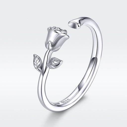 Bids.com S925 Sterling Silver Plated Platinum Ring for Women Rings