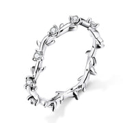 Bids.com 925 Sterling Silver Ring Size 6.0 for Women Rings