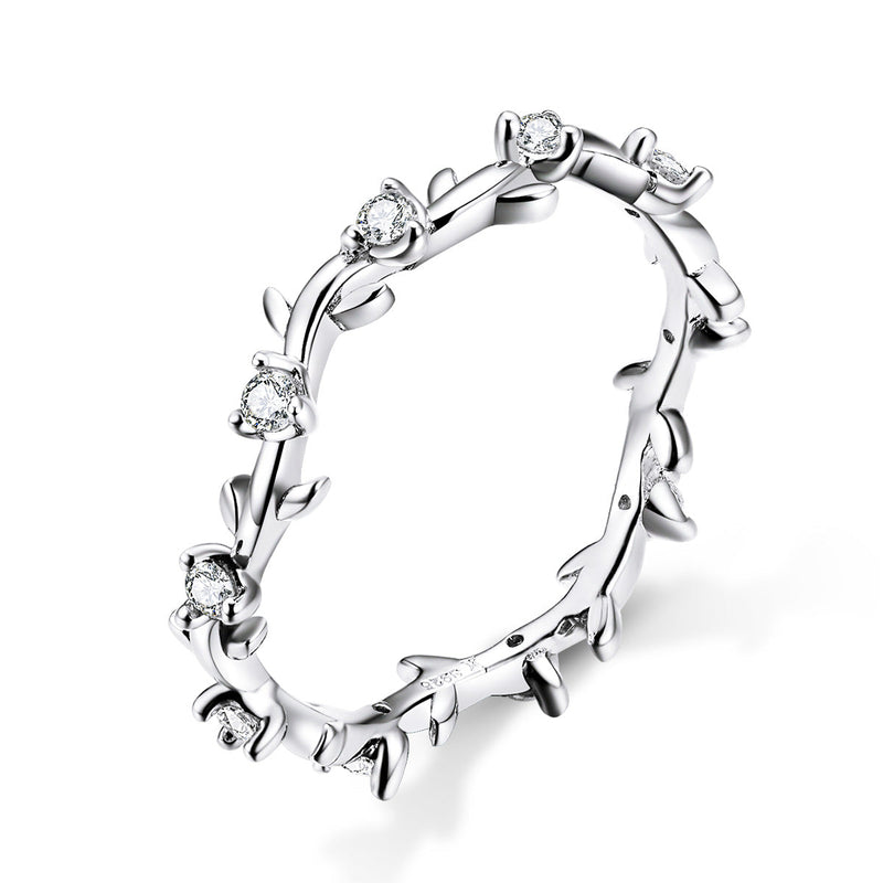 Bids.com 925 Sterling Silver Ring Size 6.0 for Women Rings
