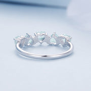 Bids.com 925 Sterling Silver Ring with 4.5mm Pavé Set CZ, Size 7, for Women Rings