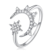 Bids.com 925 Sterling Silver Pavé Setting CZ Ring Rings