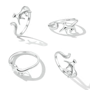 Bids.com 925 Sterling Silver Oxidized Ring for Women Rings