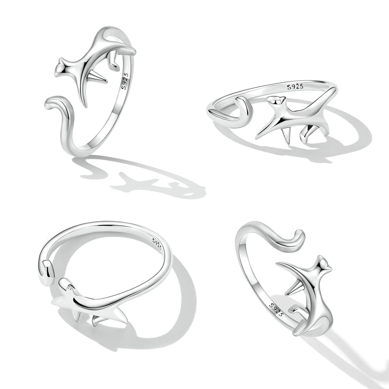 Bids.com 925 Sterling Silver Oxidized Ring for Women Rings