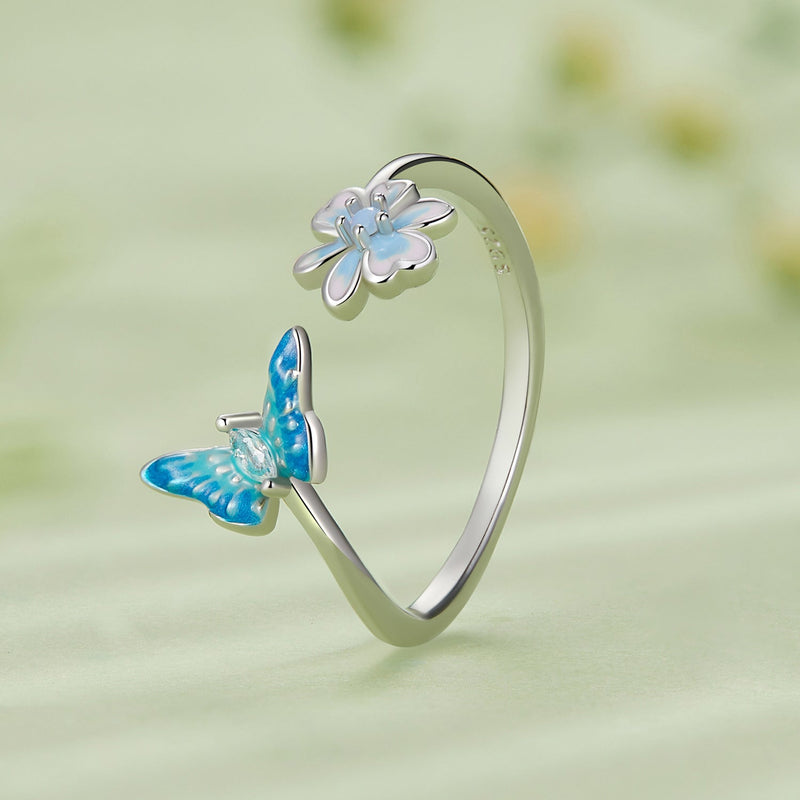 Bids.com 925 Sterling Silver Opal Nanometer Stone Plated Platinum Ring Rings