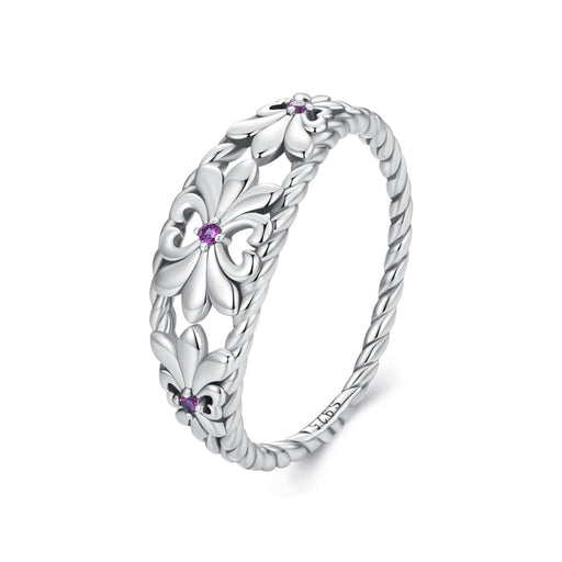Bids.com 925 Sterling Silver Oxidized 1.3mm Pavé Set CZ Ring Size 6.0 for Women Rings