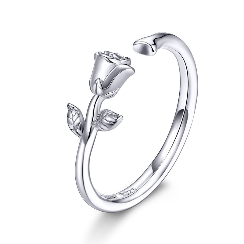 Bids.com S925 Sterling Silver Plated Platinum Ring for Women Rings