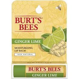 Burts Bees Ginger Lime Moisturizing Lip Balm 0.15oz