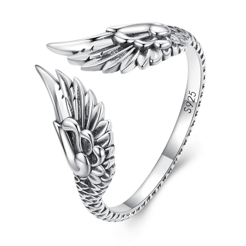 Bids.com 925 Sterling Silver Oxidized Ring for Men Rings