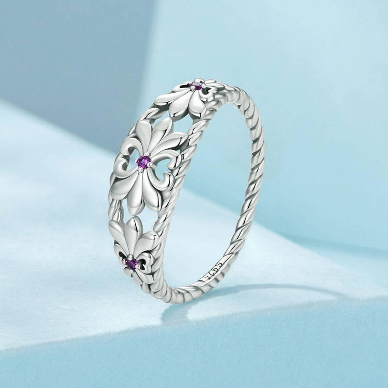 Bids.com 925 Sterling Silver Oxidized 1.3mm Pavé Set CZ Ring Size 6.0 for Women Rings