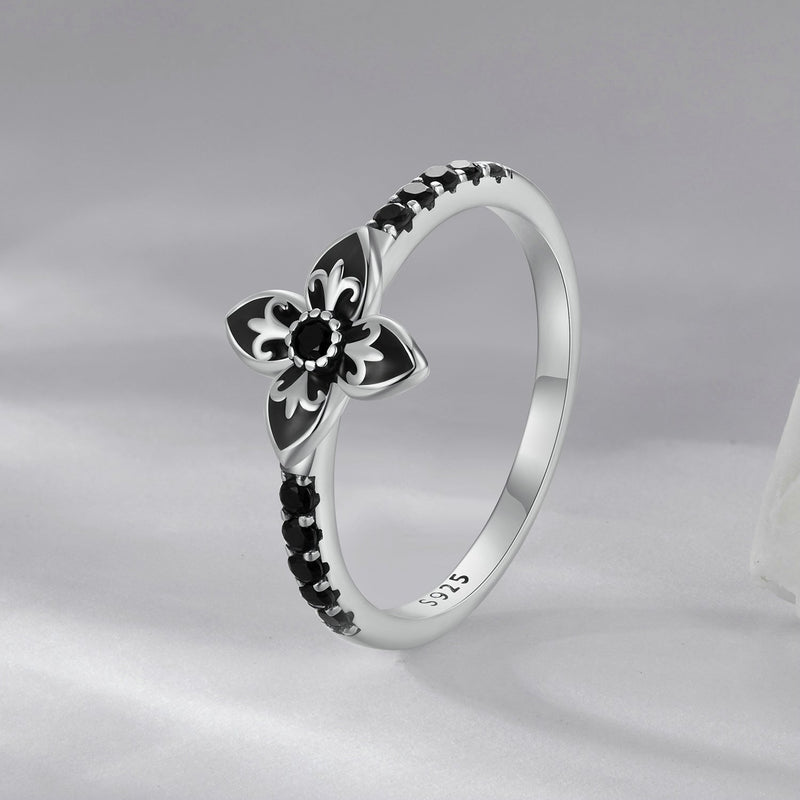 Bids.com 925 Sterling Silver Enamel 0.9x1.0cm Pendant Rings for Women Rings
