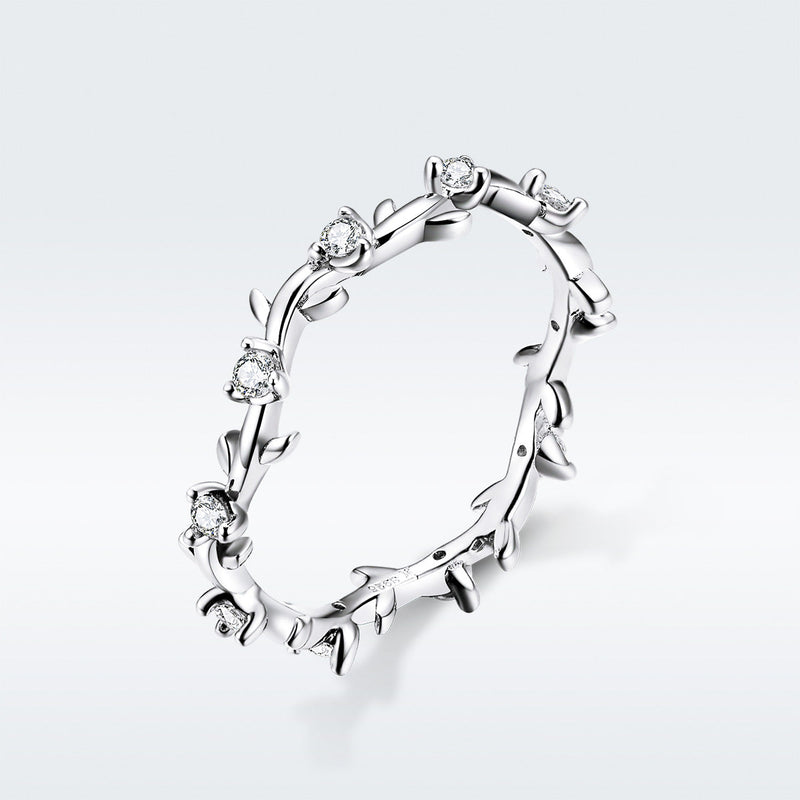 Bids.com 925 Sterling Silver Ring Size 6.0 for Women Rings