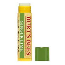 Burts Bees Ginger Lime Moisturizing Lip Balm 0.15oz