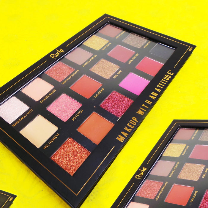 Rude Cosmetics - Rude Cosmetics - Too Much Drama - 18 Eyeshadow Palette