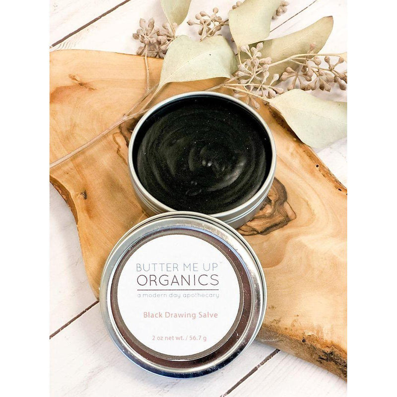 Butter Me Up Organics Organic Black Drawing Salve / Bee Stings / Rashes / Skin Ailments / Organic Skincare Body