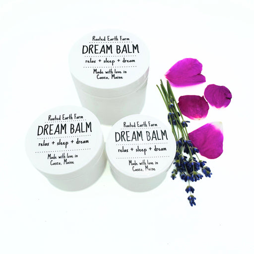 Rooted Earth Farm + Apothecary Dream Balm Herbal Salves + Balms
