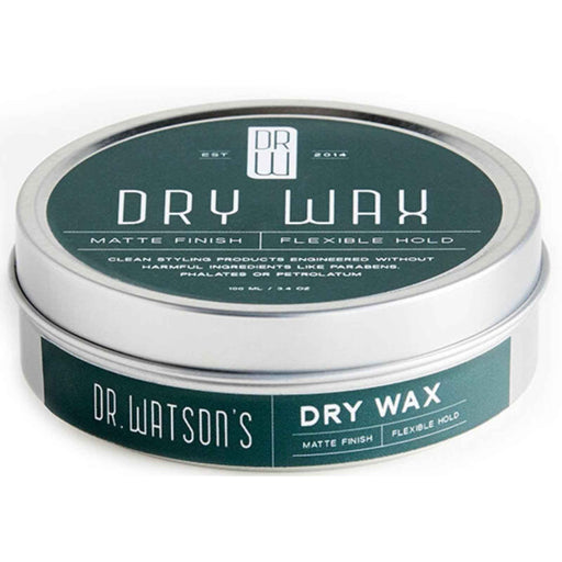 Dr. Watson's Hair & Skin Care Dr. Watson's | Hair Styling | Dry Wax | 3.4 Oz Dry Wax