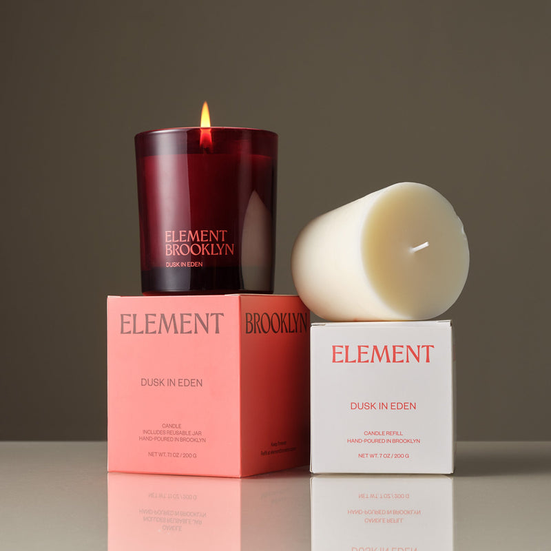 Element Brooklyn Dusk in Eden Candle Refill Candle Refills
