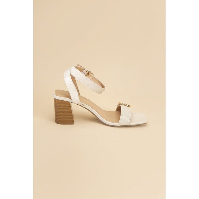 TREATY-S Buckle Sandal Heel