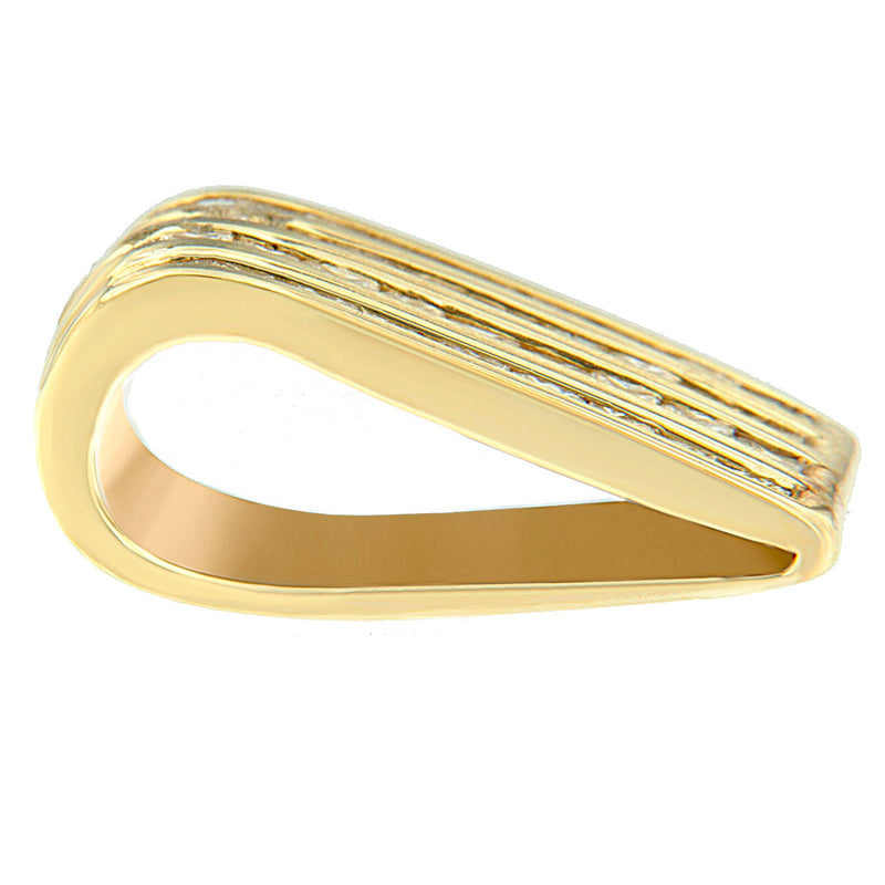Bids.com 14K Yellow Gold 2 1/3 cttw Princess Cut Diamond Block Pendant Necklace (H-I, SI1-SI2) Necklaces