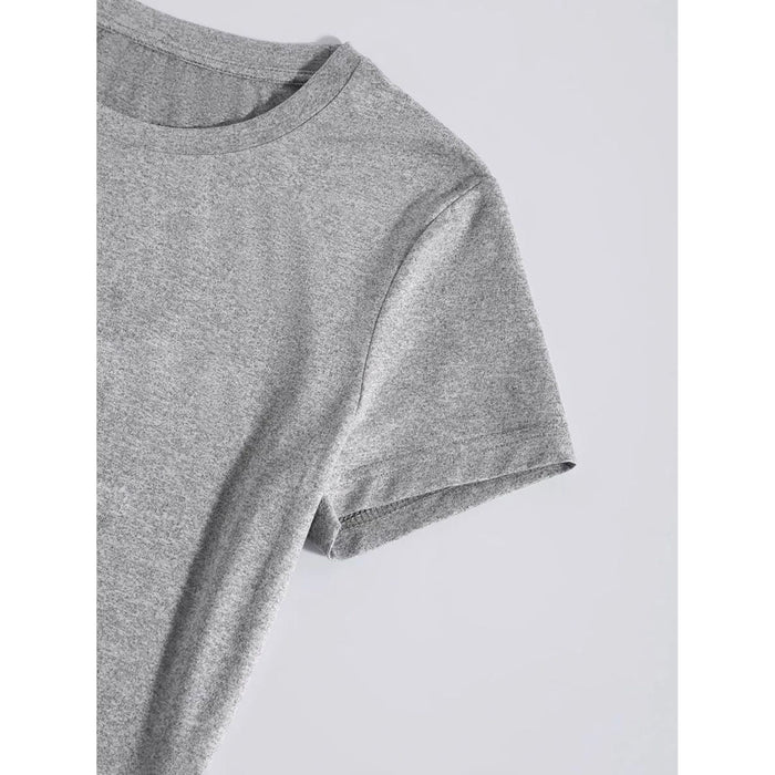 Graphic Round Neck Short Sleeve T-Shirt