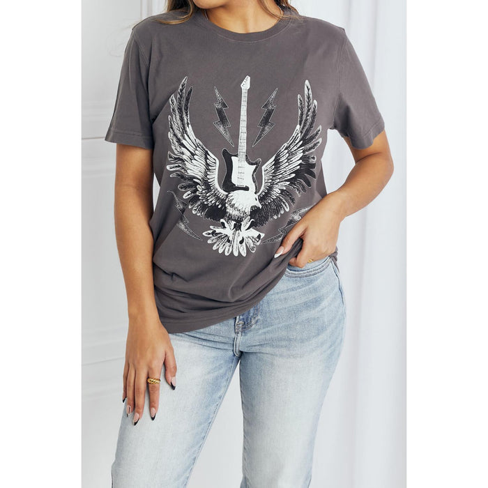 MineB Eagle Graphic Tee Shirt