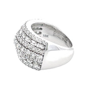 Bids.com 3.00ct Diamond Wedding Band Ring 10KT White Gold Rings