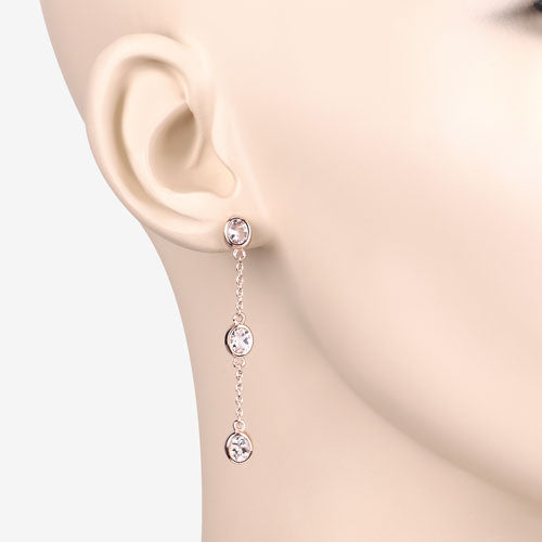 Bids.com 1.62 Carat Genuine Morganite .925 Sterling Silver Earrings Earrings