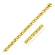 Bids.com 3.9mm 10k Yellow Gold Classic Miami Cuban Solid Chain Necklaces