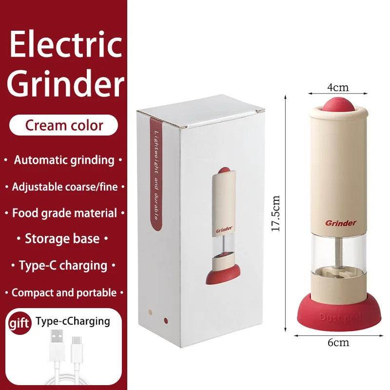 SmartPursue™ USB Rechargeable Salt and Pepper Grinder Spice Grinders