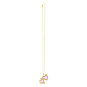 Bids.com 14k Yellow Gold Diamond Heart Locket Necklace Necklaces