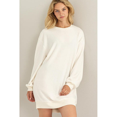 Girlfriend Sweatshirt Mini Dress