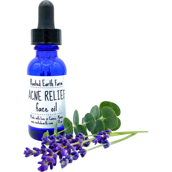 Rooted Earth Farm + Apothecary - Acne Relief Face Oil 1oz  - 2oz