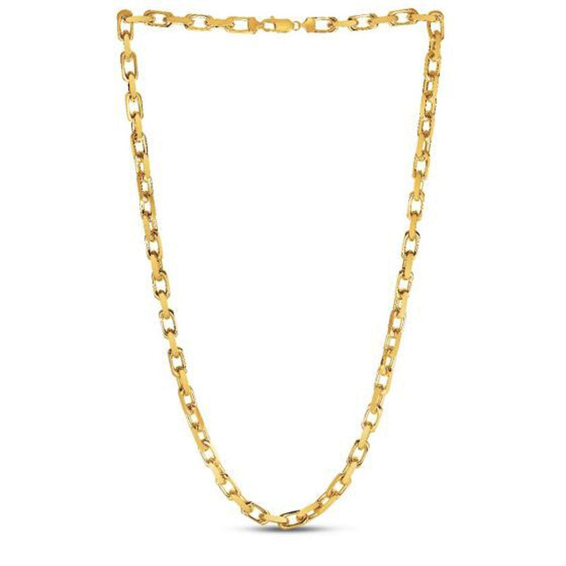 Bids.com 14k Yellow Gold French Cable Link Chain (6.10 mm) Necklaces