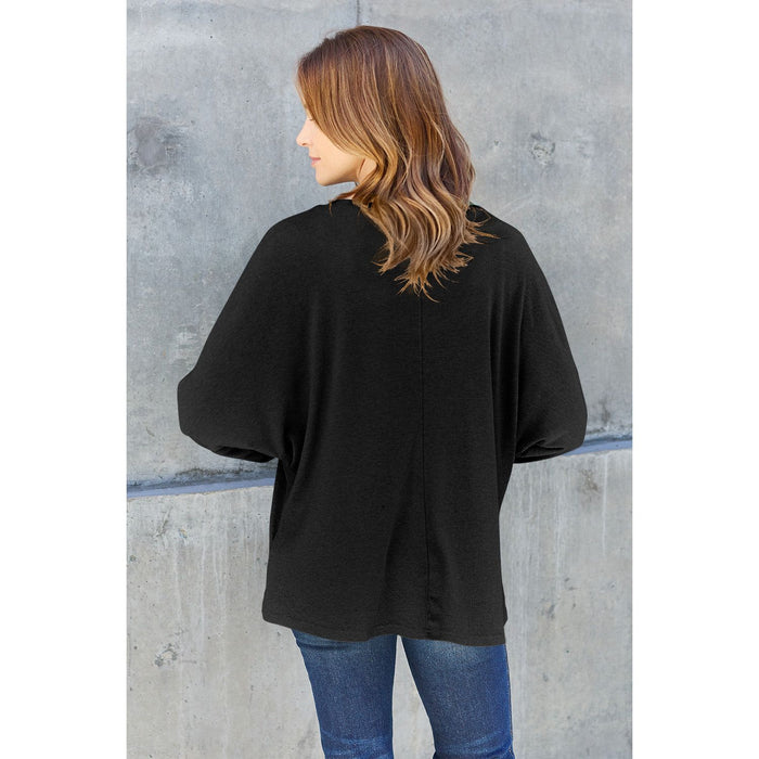 Double Take Round Neck Long Sleeve T-Shirt