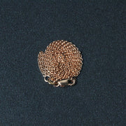 Bids.com 14k Rose Gold Round Cable Link Chain (1.25 mm) Necklaces