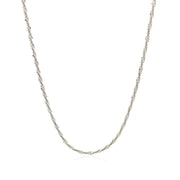Bids.com Sterling Silver 1.5mm Adjustable Sparkle Chain Necklaces