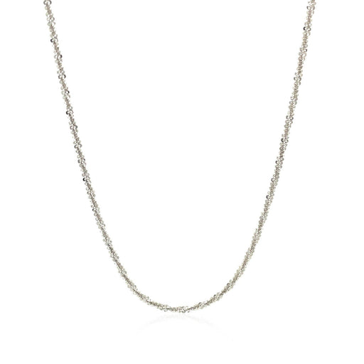 Bids.com Sterling Silver 1.5mm Adjustable Sparkle Chain Necklaces