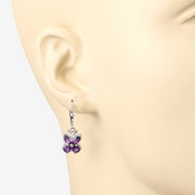 Bids.com 2.12 Carat Genuine Amethyst .925 Sterling Silver Earrings Earrings