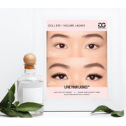 GladGirl Downloadable Doll Eye Volume Eyelash Extension Before & After Poster Marketing