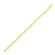 Bids.com 14k Yellow Gold Cable Chain Style Bracelet Bracelets