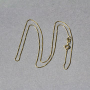 Bids.com 14k Yellow Gold Classic Box Chain 0.6mm Necklaces