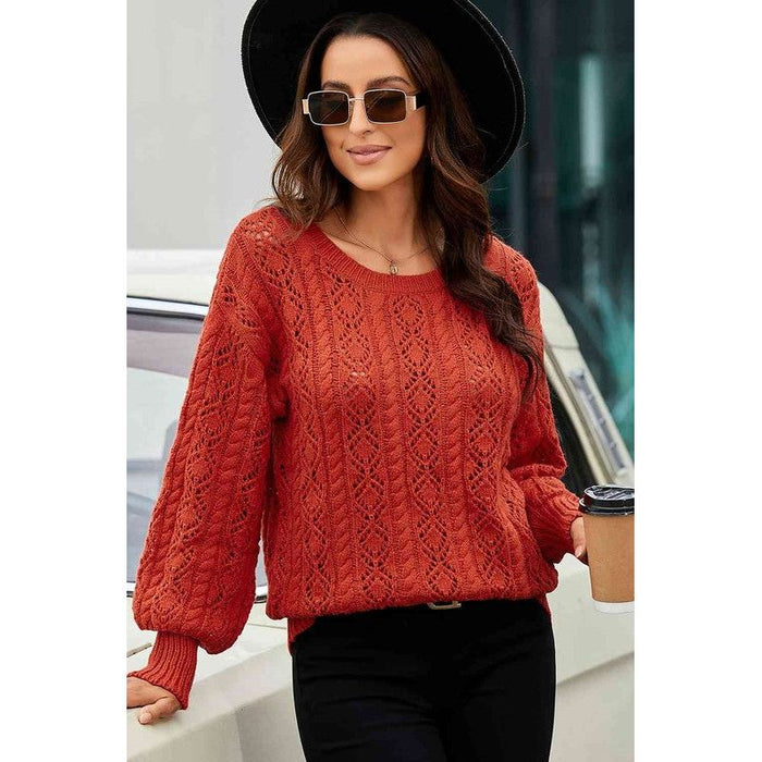 Camille Cable-Knit Sweater