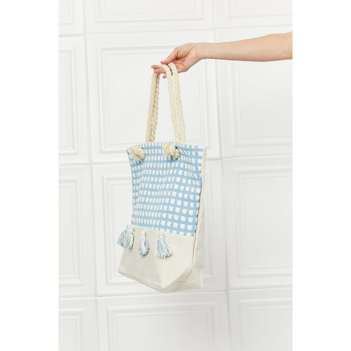 Justin Taylor Picnic Date Tassle Tote Bag