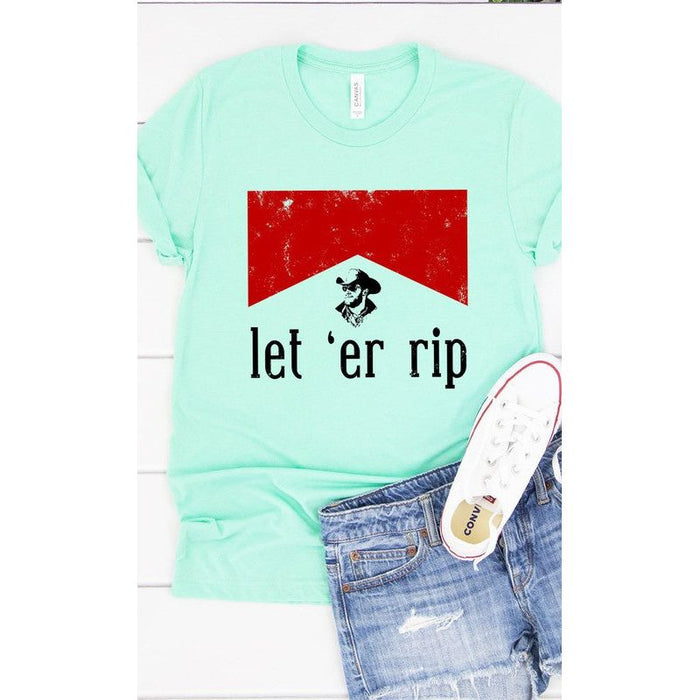 Let Er Rip Graphic Tee PLUS