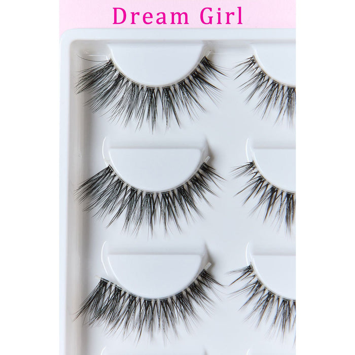 SO PINK BEAUTY Faux Mink Eyelashes 5 Pairs